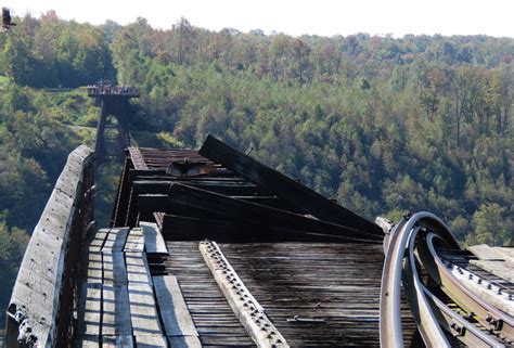 Industrial History: Aban/Erie Bridges over Kinzua Creek near Mt. Jewett, PA