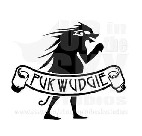 Items similar to Harry Potter Pukwudgie House Crest | Ilvermorny | Vinyl Decal/Bumper Sticker on ...