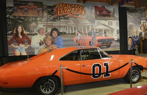 Flag On The Dukes Of Hazzard Car