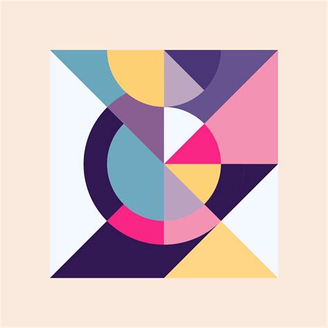 Kleurstaal on Behance | Abstract geometric art, Geometric design art ...