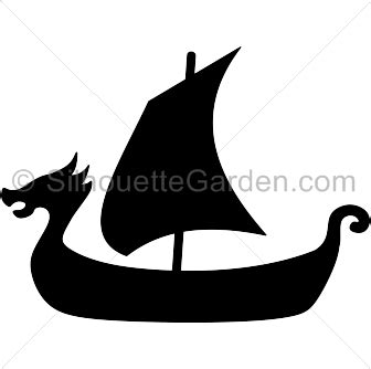 Viking Ship Silhouette - Free Clip Art, Printable, and Vector Downloads