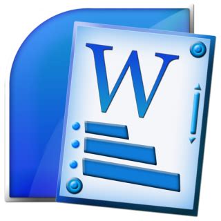 Word Icon, Transparent Word.PNG Images & Vector - FreeIconsPNG