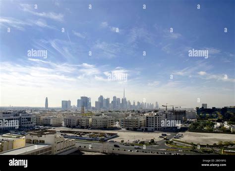 Skyline, Dubai, United Arab Emirates Stock Photo - Alamy