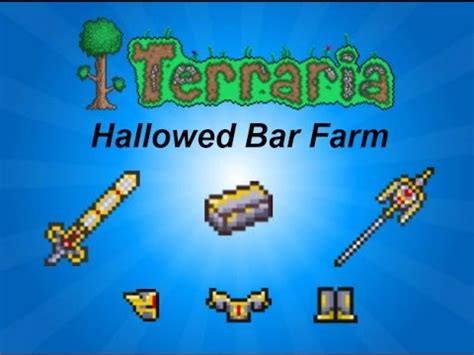 Terraria ios 1.2 | Easy way to get hallowed bars - YouTube