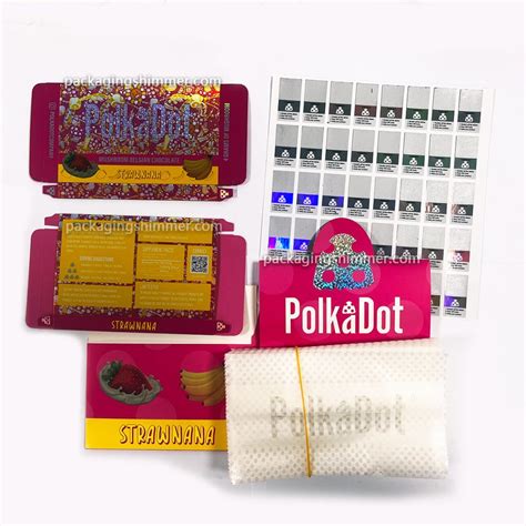 Polka Dot Chocolate Bar Box - Pakguru packaging