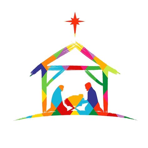 Creche christmas Vectors & Illustrations for Free Download | Freepik