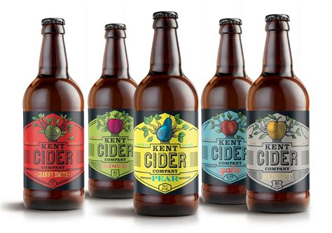 Kent Cider Company Redesign on Packaging of the World - Creative ...