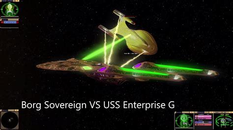 Borg Soveriegn VS USS Enterprise G | Star Trek Ship Battle | Star Trek ...