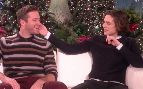 Armie Hammer recalls his "passionate" makeout session with Timothée ...