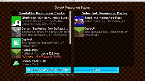 Sonic the Hedgehog Texture Pack Minecraft Texture Pack