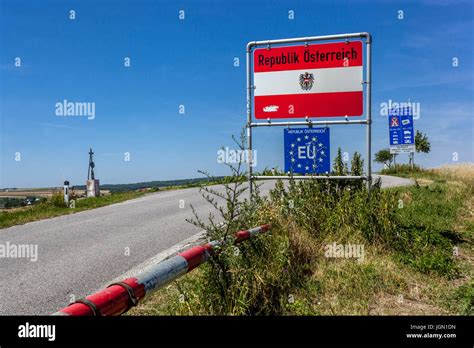 Border between Austria and Czech Republic, Austria, European Union ...