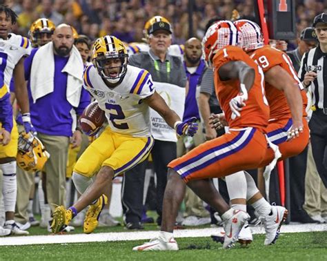 LSU's Justin Jefferson's 40-yard dash time turns heads at NFL Scouting ...