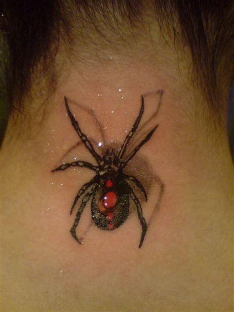 Pics Photos - Spider Web Neck Tattoos