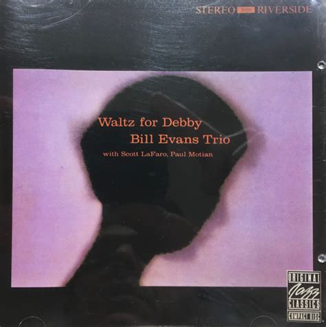 Bill Evans Trio* - Waltz For Debby (CRC, CD) | Discogs