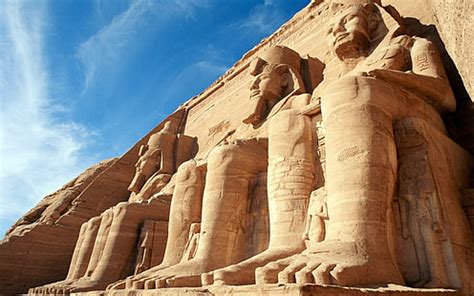 HD wallpaper: Abu Simbel, temple, Egypt, history, the past, ancient, travel destinations ...