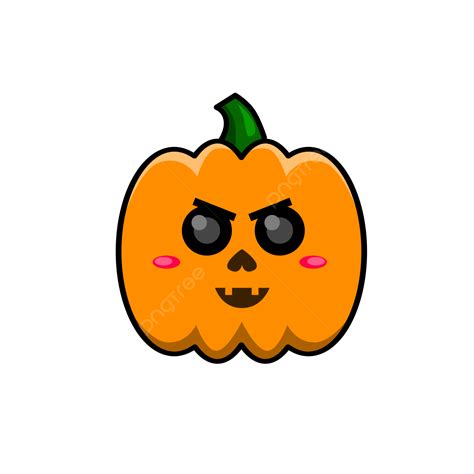 Cute Pumpkin Ghost Cartoon, Pumpkin Clipart, Ghost Clipart, Cute Clipart PNG and Vector with ...