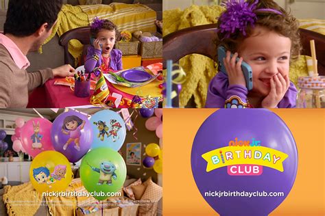 nick jr birthday club commercial - Demetra Elias