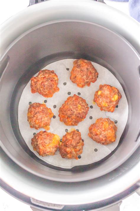 Air Fryer Sausage Balls - Air Fryer Fanatics