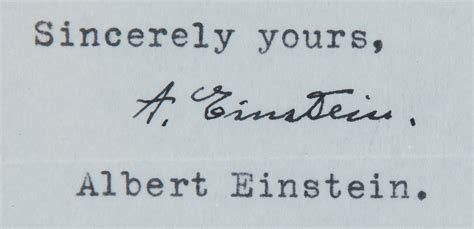 Albert Einstein Typed Letter Signed on the Topic of 'Flying