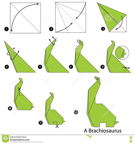 Origami Dinosaur Tutorial