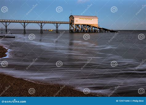 SELSEY BILL, SUSSEX/UK - JANUARY 1 : Selsey Bill Lifeboat Station in ...