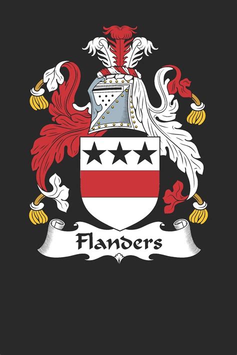 Flanders: Flanders Coat of Arms and Family Crest Notebook Journal (6 x 9 - 100 pages) (Paperback ...