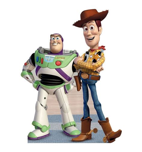 Advanced Graphics Lifesize Buzz Lightyear & Woody Cutouts, Toy Story ...