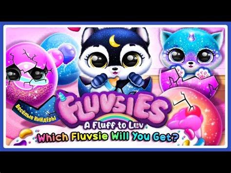 Fluvsies | Hatching of the first eggs Fluvsies #1 | Cartoon games about ...