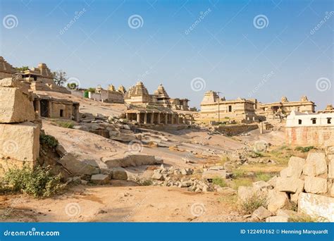 Hemakuta Hill Temples, Hampi, Karnataka, India Stock Photo - Image of ancient, antique: 122493162