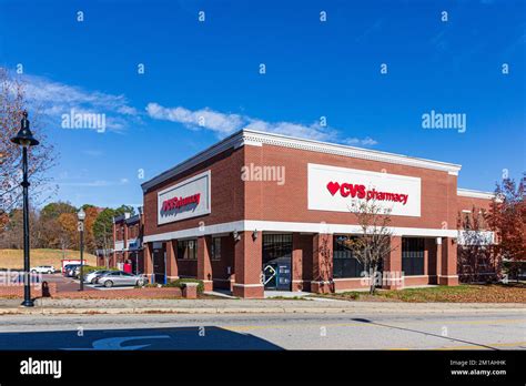 1 DEC 2022-WAKE FOREST, NC, USA: CVS Pharmacy, in downtown Stock Photo ...