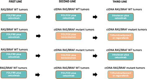 Possible treatment sequences based on ctDNA plasma analysis. | Download Scientific Diagram