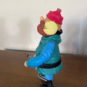 Vintage Rudolph Yukon Cornelius Action Figure, 2000's Playing Mantis Yukon Cornelius Figure ...