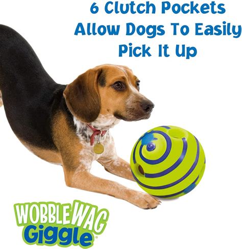 Wobble Wag Giggle Ball Interactive Dog Toy - BARTER HUTT