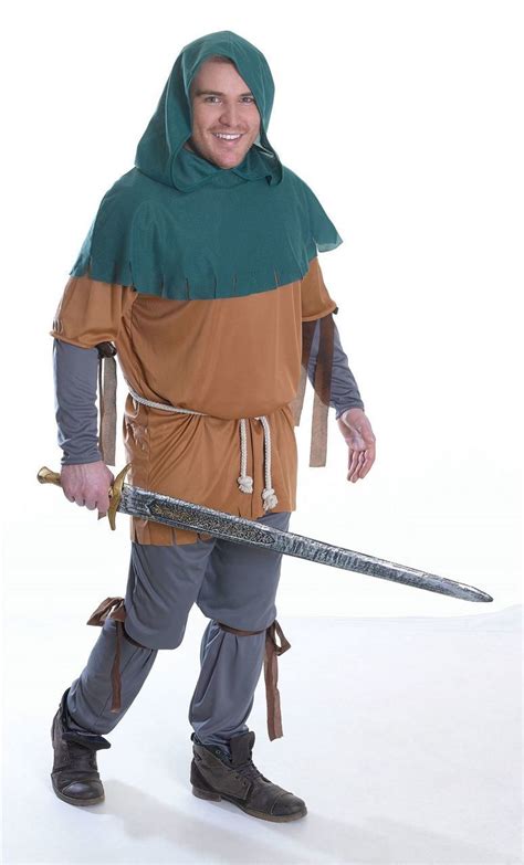 LITTLE JOHN, (ROBIN HOOD) FANCY DRESS COSTUME, ONE SIZE - Men