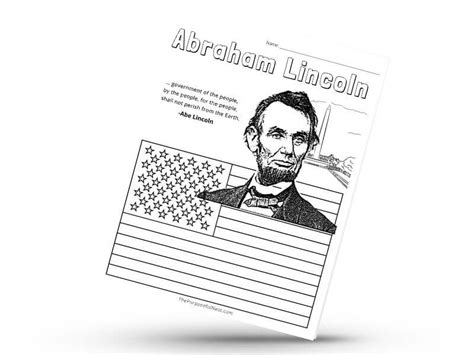 Free Printable Abraham Lincoln Worksheets - The Purposeful Nest