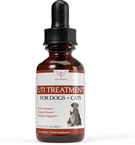 Cat & Dog Urinary Tract Infection Treatment - Helps with Bladder ...