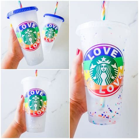 Pride Color Changing Confetti Cup / Limited Edition /Rainbow ...