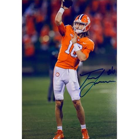 Autograph Signed Trevor Lawrence Photo