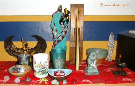 Thoth and Maat on my May altar 2016 by Sonnenkatze346 on DeviantArt