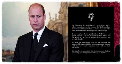 Prince William With Emotional Statement For 'Grannie' Who Was 'Always ...