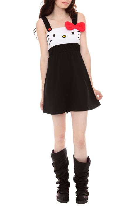 This cuter than cute Hello Kitty dress features the precious feline's white face... | 1000 ...