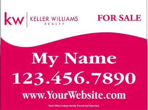 Keller Williams - Signs-Banners- Custom Design Online | 939 Sign