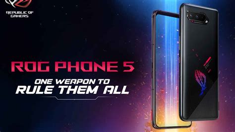 Asus ROG Phone 5 series launched in India: Price, specifications and ...