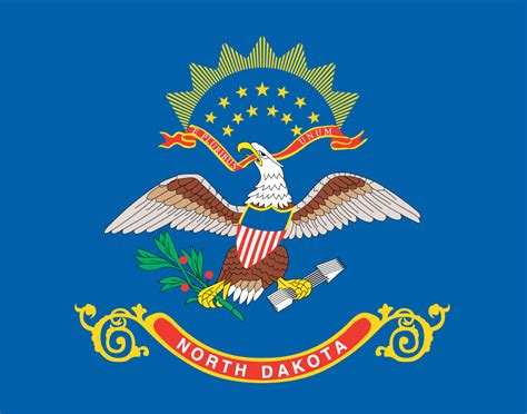 North Dakotian Flag (Flag of North Dakota) - US State