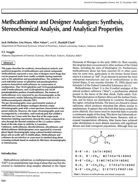 Methcathinone Analog Analysis | PDF