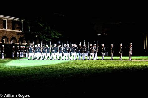 Marine Corps Silent Drill Team Photograph by William E Rogers