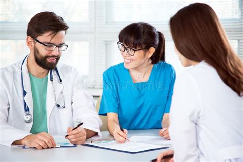 Group of Doctors in the Clinic Stock Photo - Image of medical, health: 132624212