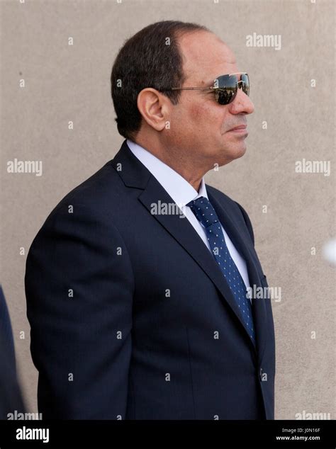 Egyptian president Abdel Fattah el-Sisi Stock Photo - Alamy