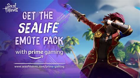 Sea of Thieves Sealife Emote Pack available now for Prime Gaming members - Game Freaks 365