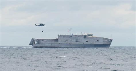 De USNS Burlington is op Aruba en blijft daar tot zondag - Aruba.nu